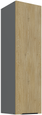 Zgornja omara Cremona - hrast/antracit - 30 G-108 1F
