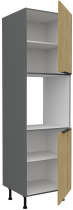 Stolarz-Lempert - Visoka omara Cremona - hrast/antracit - 60 DP-215 2F
