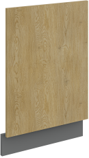 Vrata za vgradni pomivalni stroj Cremona - hrast/antracit - ZM 570x446