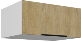 Zgornja omara Cremona - hrast/bela - 80 NAGU-36 1F