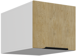 Zgornja omara Cremona - hrast/bela - 40 NAGU-36 1F