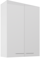 Zgornja omara Lara - bela sijaj - 80 G-108 2F