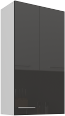 Zgornja omara Lara - siva sijaj - 60 G-108 1F 