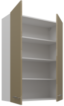 Stolarz-Lempert - Zgornja omara Lara - cappuccino - 80 G-108 2F