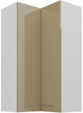 Zgornja kotna omara Lara - cappuccino - 60x60 GN-108 2F (90°)