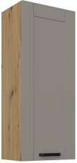 Zgornja omara Luna - claygrey/hrast artisan - 45 G-108 1F 