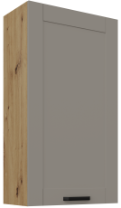 Zgornja omara Luna - claygrey/hrast artisan - 60 G-108 1F 