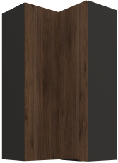 Zgornja kotna omara Monza - 60x60 GN-108 2F (90°)