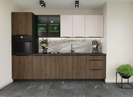 Kuhinjski sestav Monza/Arona - 260 cm - 1 sestav