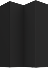 Zgornja kotna omara Siena - 60x60 GN-108 2F (90°) 