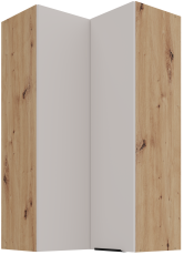 Zgornja kotna omara Solea - 60x60 GN-108 2F (90°)