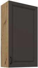 Zgornja omara Stilo - siva/hrast artisan - 60 G-108 1F 