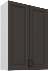 Zgornja omara Stilo - siva/bela - 80 G-108 2F 