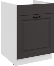 Spodnja omara Stilo - siva/bela - 60 ZL 1S BB