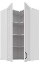 Stolarz-Lempert - Zgornja kotna omara Stilo - bela - 60x60 GN-108 2F (90°)