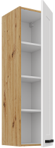 Stolarz-Lempert - Zgornja omara Luna - bel/artisan hrast - 30 G-108 1F