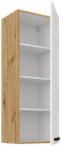 Stolarz-Lempert - Zgornja omara Luna - bel/artisan hrast - 40 G-108 1F