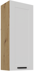Zgornja omara Luna - bel/artisan hrast - 45 G-108 1F 