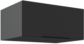 Zgornja omara Aria - črna/antracit - 80 NAGU-36 1F
