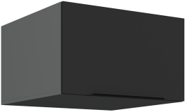 Zgornja omara Aria - črna/antracit - 60 GU-36 1F