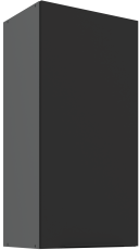 Zgornja omara Aria - črna/antracit - 45 G-90 1F