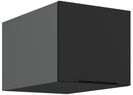 Zgornja omara Aria - črna/antracit - 40 NAGU-36 1F