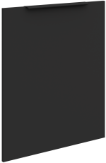 Vrata za vgradni pomivalni stroj Aria - črna/antracit - ZM 713x596