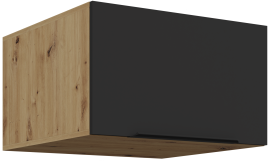 Zgornja omara Aria - črna/artisan hrast - 60 NAGU-36 1F