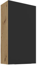 Zgornja omara Aria - črna/artisan hrast - 60 G-108 1F