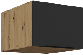 Zgornja omara Aria - črna/artisan hrast - 50 NAGU-36 1F