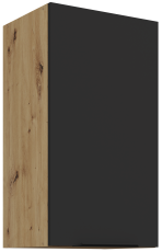 Zgornja omara Aria - črna/artisan hrast - 40 G-72 1F