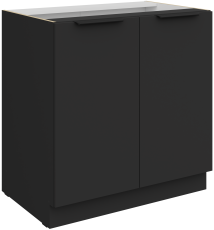 Spodnja omara Aria - črna - 80 D 2F BB