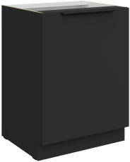 Spodnja omara Aria - črna - 60 D 1F BB