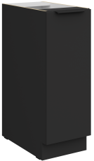 Spodnja omara Aria - črna - 30 D CARGO BB