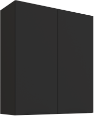 Zgornja omara Aria - črna - 80 G-108 2F