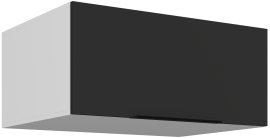 Zgornja omara Aria - črna/bela - 80 NAGU-36 1F