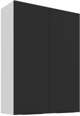 Zgornja omara Aria - črna/bela - 80 G-108 2F
