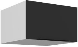 Zgornja omara Aria - črna/bela - 60 NAGU-36 1F