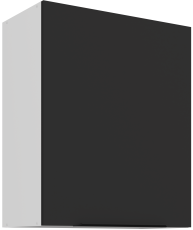 Zgornja omara Aria - črna/bela - 60 G-72 1F