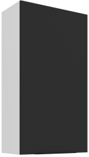 Zgornja omara Aria - črna/bela - 60 G-108 1F