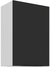 Zgornja omara Aria - črna/bela - 50 G-72 1F