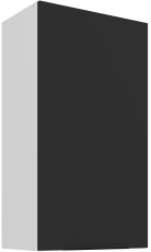 Zgornja omara Aria - črna/bela - 50 G-90 1F