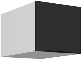 Zgornja omara Aria - črna/bela - 40 NAGU-36 1F