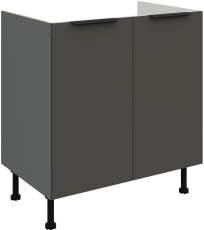 Spodnja omara Aria - siva/antracit -  80 ZL 2F BB