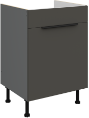 Spodnja omara Aria - siva/antracit - 60 ZL 1S BB