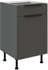 Spodnja omara Aria - siva/antracit - 40 D 3S BB