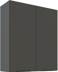Zgornja omara Aria - siva/antracit - 80 G-90 2F