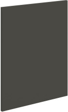 Vrata za vgradni pomivalni stroj Aria - siva/antracit - ZM 570x446