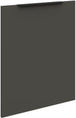 Vrata za vgradni pomivalni stroj Aria - siva/antracit - ZM 713x596