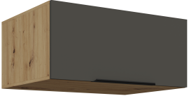 Zgornja omara Aria - siva/artisan hrast - 80 NAGU-36 1F